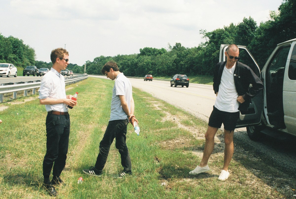 LUST FOR YOUTH, STRANDED WITH A BLOWN TIRE.