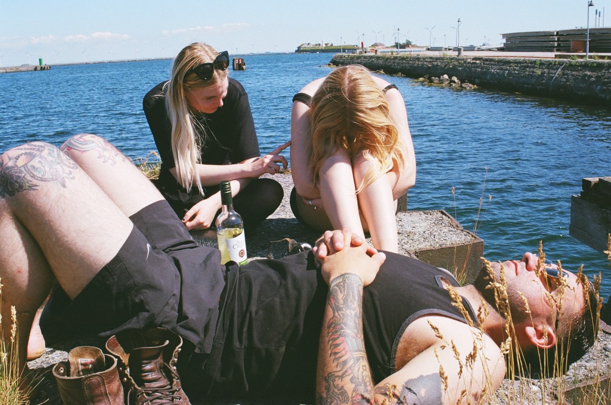 Frederikke, Margaret and Kyle.